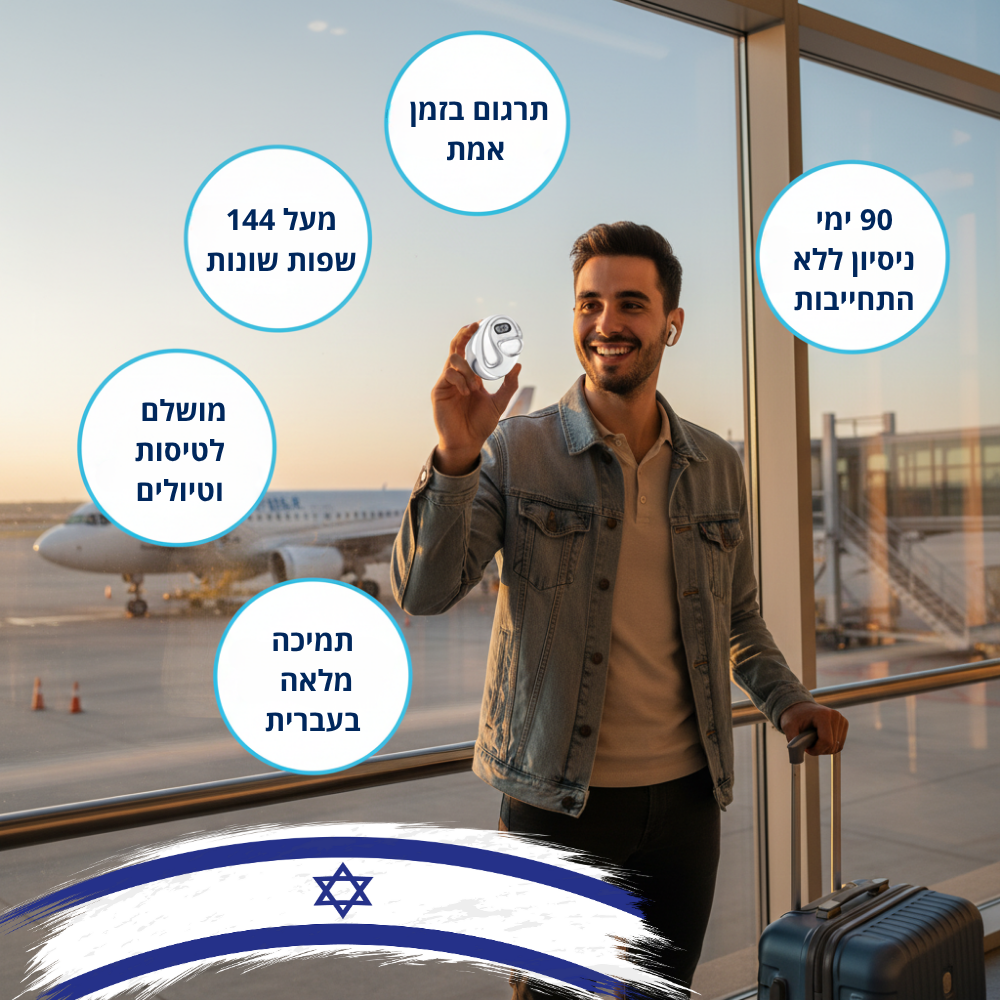 Velomy Travel™ – להבין כל אחד, בכל שפה